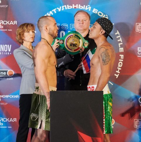 Итоги процедуры взвешивания участников шоу в Красноярске