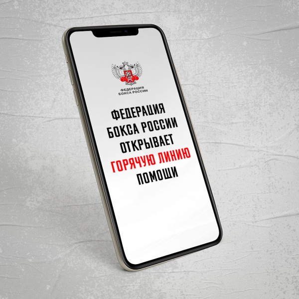 Федерация бокса России откроет горячую линию поддержки незащищенных слоев населения в условиях пандемии