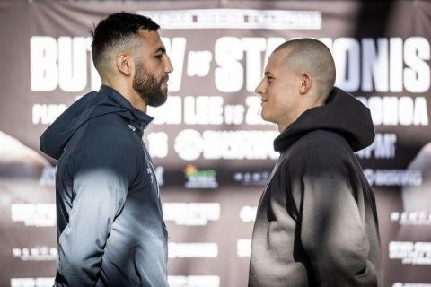 Раджаб Бутаев и Станёнис показали одинаковый вес накануне титульного боя в США