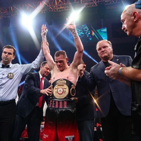 Видеоматериал с боя Федора Чудинова и Умара Садика