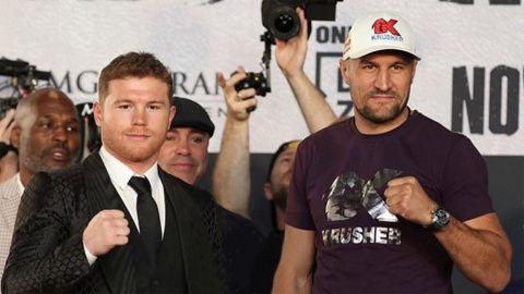 Сергей Ковалев и Сауль Альварес прошли процедуру взвешивания