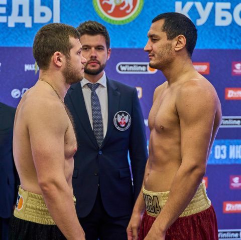 Итоги взвешивания команд «Кама» и «Москва» перед заключительной встречей третьего этапа «Матч ТВ Кубок Победы» в Казани