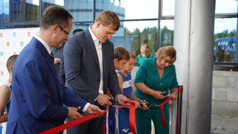 Зал бокса имени Александра Поветкина открылся в Чехове