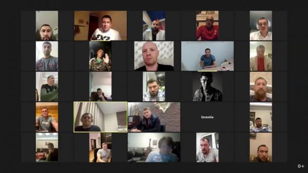 Умар Кремлёв провел видеоконференцию с ведущими российскими боксерами-профессионалами 