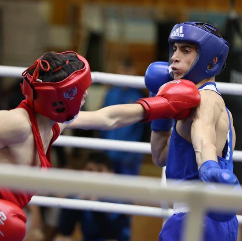 На базе в Чехове прошли контрольные спарринги юношеской сборной России