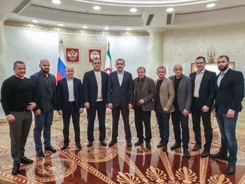 Умар Кремлёв встретился с главой республики Ингушетия Юнус-Беком Евкуровым 