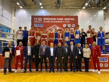 Победители Первенства РФСО «СПАРТАК» юниоры 17-18 лет г. Анапа, вошли в сборную команду «Спартака» для участия в Первенстве России г. Краснодаре. 