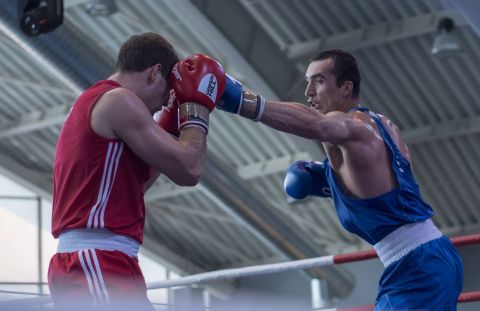 Российские боксеры Гаджимагомедов и Солуянова вышли в финал Европейских игр в Минске 