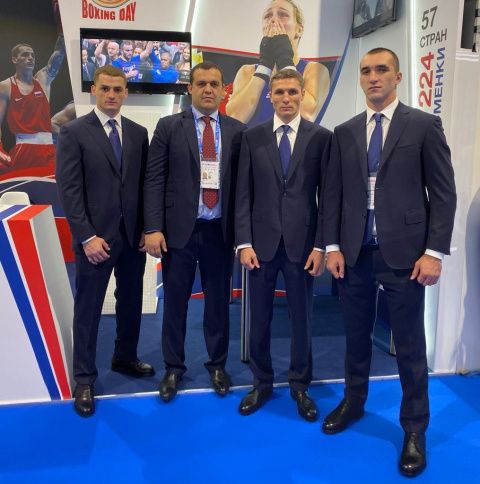 Федерация бокса России представила стенд на форуме «Россия — спортивная держава» 